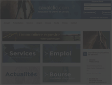 Tablet Screenshot of cavalclic.com